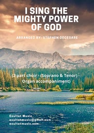 I Sing The Mighty Power Of God Two-Part Mixed choral sheet music cover Thumbnail